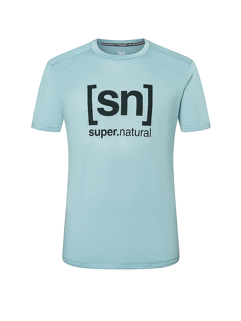SUPER NATURAL Herren Funktionsshirt Essential I.D blau | XL